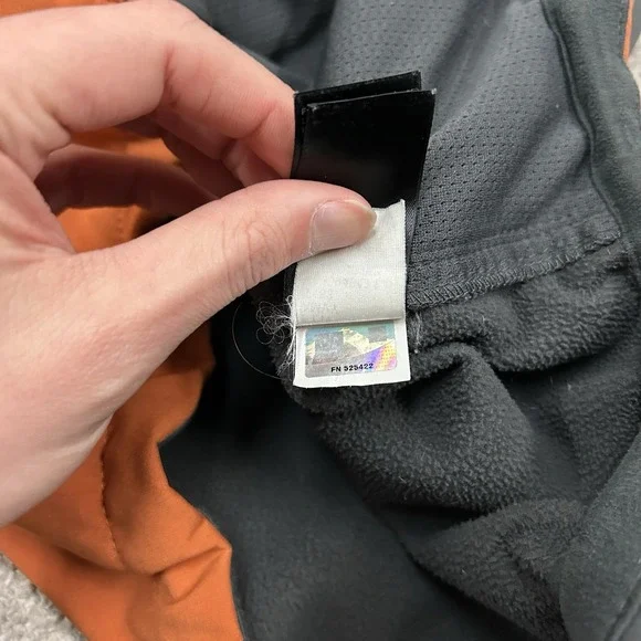 The North Face Apex Bionic Jacket Mens Large Orange Gray Full Zip Gorpcore - Picture 11 of 11